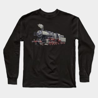 Locomotive Train Engine Long Sleeve T-Shirt